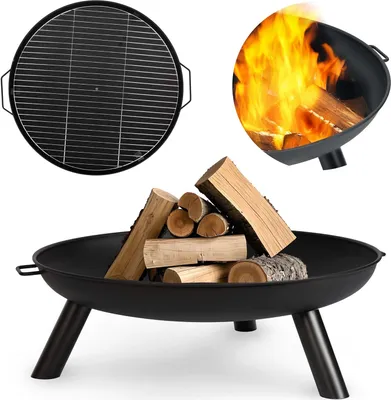 Zdjęcie produktu dla Palenisko ogrodowe z rusztem 60 cm Berdsen BD-881