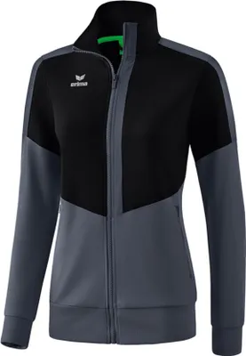 Produktbild von Erima Squad Worker Jacke Damen - Schwarz / Slate Grey