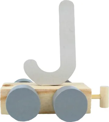 Produktbild von Jep Buchstabenzug Buchstabe J - White | JeP Kids