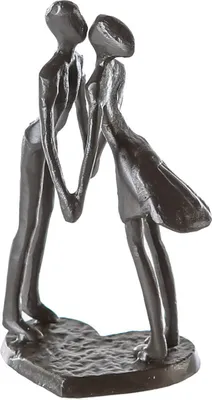 Produktbild von Casablanca by Gilde Dekofigur Design Skulptur Heartbeat brüniert H. 15 cm,74779