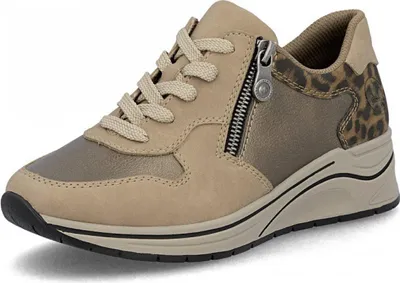 Produktbild von Rieker Vork. sportlicher Schnürer Beige