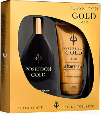 Obrázek produktu pro Instituto Español Posseidon Gold Men EdT Spray 150ml Sada 2 Články