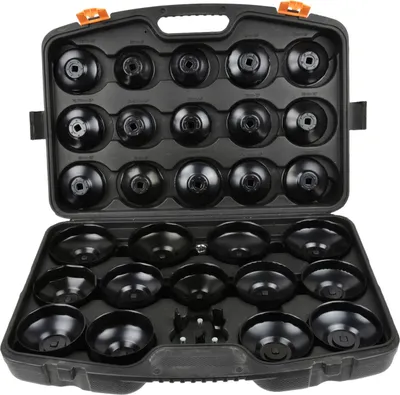 Image de GEKO Jeu de clés pour filtres à huile, 30 pièces G10401