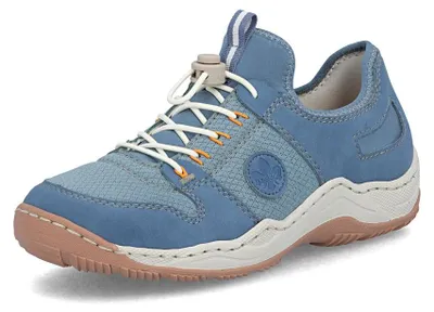 Zdjęcie produktu dla Rieker damskie buty wsuwane niebieski, Kolor:niebieski, Rozmiar EU:40