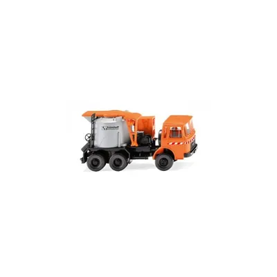 Produktbild von Wiking MAN, Betonmischer-LKW, Vormontiert, 1:87, Gussasphaltkocher (MAN), Unisex, Kommunal