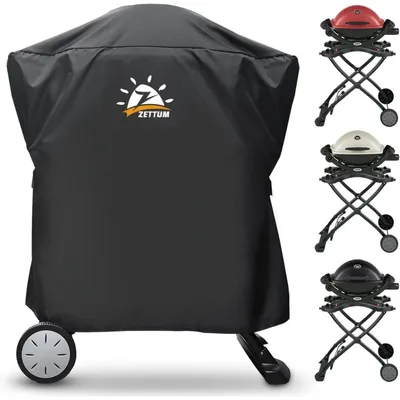 Produktbild von Grillabdeckung Heavy Duty Wasserdicht für Weber Q1000/Q2000 Serie 81x43x88 cm