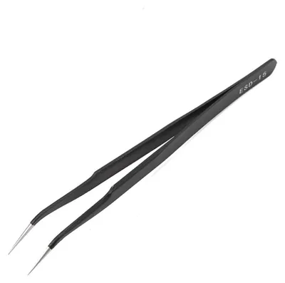 Produktbild von Make-up-Pinzette aus rostfreiem Edelstahl für Wimpernverlängerung und Maniküre/Nagelkunst #2