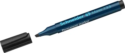Image de Schneider 50-113301 10er Maxx Permanentmarker schwarz 1,0 - 4,0 mm