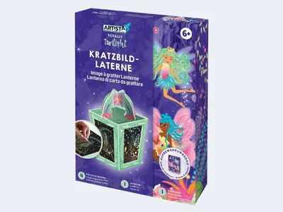 Produktbild von Artista - Kratzbildlaterne Fee