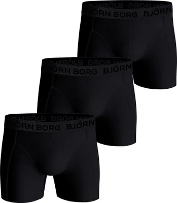 Produktbild von Björn Borg Baumwolle Stretch Boxershorts Herren (3-pack)