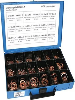 Produktbild von Dresselhaus Dichtringsatz 4499/000/06 8551 Kupfer