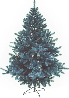 Produktbild von artplants.de Dekobaum Blautanne ARMANDI, blau, 240cm - Deko Tannenbaum