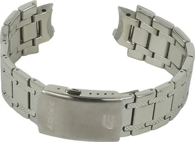 Produktbild von Casio Edifice Uhrenarmband | EFR-104 Edelstahl silberfarben