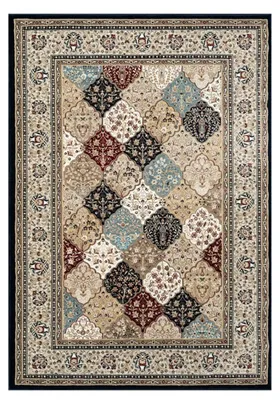 Productafbeelding van 120x170 cm Tapijt Sultan 25, blauw/rood
