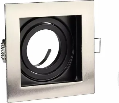 Immagine prodotto di V-TAC VT-781SQ Portafaretto quadrato orientabile da incasso per lampade gu10-gu5.3 - SKU 3598