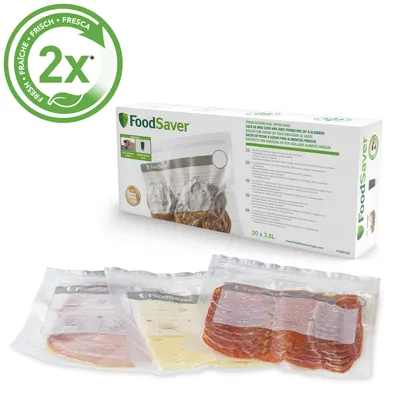 Obrázek produktu pro FoodSaver Sada ZIP sáčků pro vakuování 3,8l (FVB016X)
