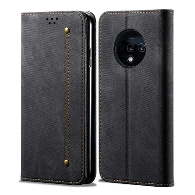Obrázek produktu pro OnePlus 7T Pouzdro, Kožené Peněženkové Pouzdro s Magnetickým Uzavíráním a Pouzdro s Funkcí Stojánku pro OnePlus 7T černé