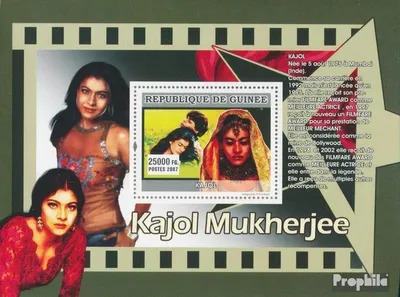 Produktbild von Briefmarken Guinea 2007 Mi Block 1348 (kompl. Ausgabe) postfrisch KAJOL