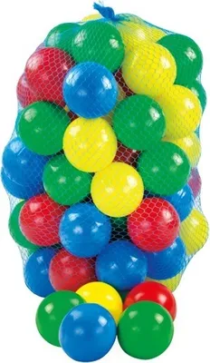 Obrázok produktu pre MARIMEX Loptičky Plastové 100 Ks 11640110