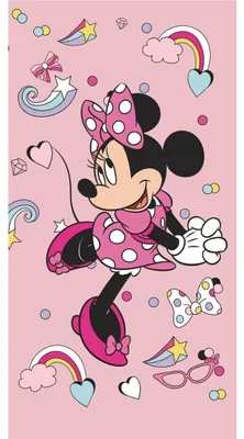Produktbild von Disney – Minnie – Strandtuch 70 × 140 cm