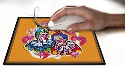 Produktbild von Mauspad Mousepad - Clowns - 22514 Gr. 24 x 20cm