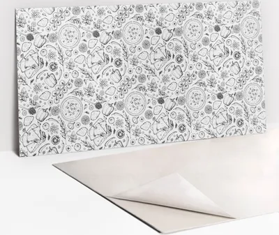 Produktbild von Dekorative PVC Wandpaneele - Küchenpaneele Rückwand hart Innenwand - 100 x 50 - Gewürze Gemüse und Obst