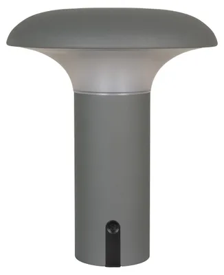 Obrázek produktu pro Nabíjecí LED lampa Ramsey — matně šedá, Ø 17 × 21 cm