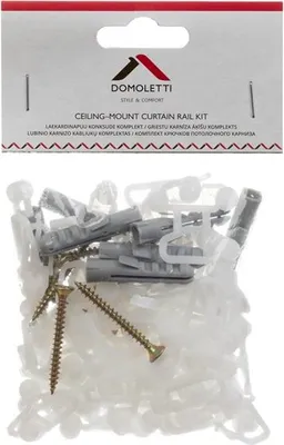 Immagine prodotto di Set 2/3 Groo Di Deckengardinenschienenhaken