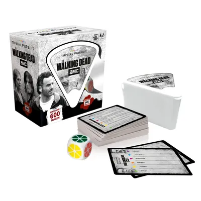 Produktbild von Trivial Pursuit The Walking Dead AMC Wissens Spiel Quiz Ratespiel Brettspiel deutsch