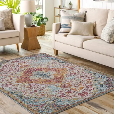 Produktbild von Conceptum Hypnose, Woopamuk176, Teppich (120 x 180), 70 % BAUMWOLLE / 30 % POLYESTER, Mehrfarbig, 120 x 180 cm
