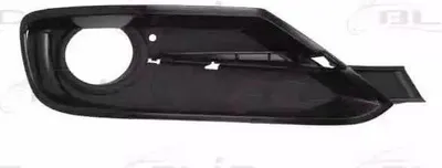 Produktbild von BLIC Lüftungsgitter Grill Stoßfänger für BMW 3 Touring (F31) mit Loch/Löchern für Nebellampen Schwarz