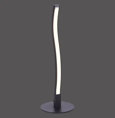 Obrázok produktu pre JUST LIGHT WAVE LED stolová lampa teplá biela 2,8 W čierna/biela 15128-18