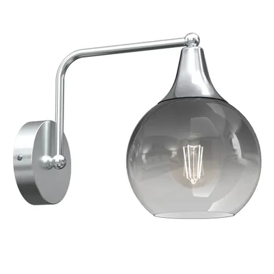 Produktbild von Milagro MONTE MLP8319 silberne LED-Wandleuchte