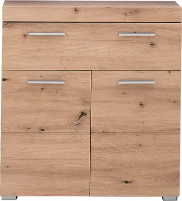 Zdjęcie produktu dla AmandaMando szafka łazienkowa 2 drzwi, 1 szuflada dekor dąb.