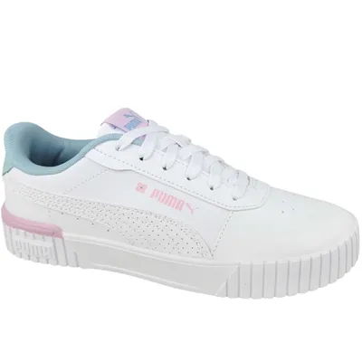 Produktbild von Puma Mädchen Sneaker, weiß(pumawhiteturquoisesurf), Gr. 41/2