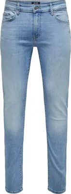 Produktbild von ONLY & SONS Stretch Denim Jeans Pants Bleached Design Hose ONSLOOM Größe: 36W / 32L