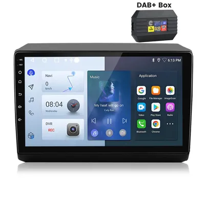 Image de 2+64G Android13 Carplay Für Fiat Ducato Peugeot Boxer Citroen Jumper 2011-2022 4kern Autoradio GPS Navi WIFI DAB+ SWC FM RDS mit dab