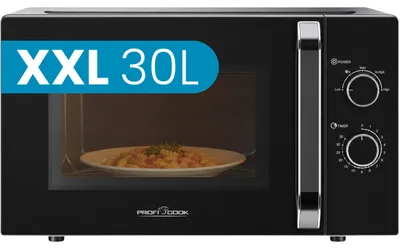 Mikrowelle 30L 950W mit 31,5 cm Drehteller, 5 Stufen