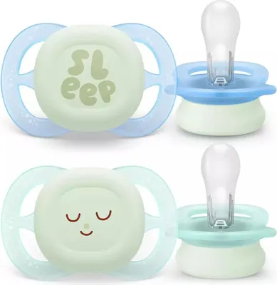 Produktbild von Philips Avent Leucht-Schnuller 2er Pack Ultra Start