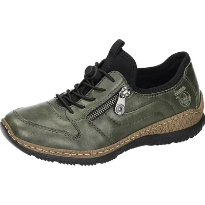 Produktbild von Rieker Komfort Slipper N32G2-54 Damen 31363038393938 Grün 38 EU