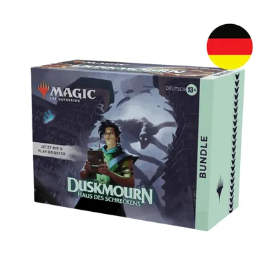 Produktbild von Magic: The Gathering - Duskmourn: Haus des Schreckens Bundle - Niemiecki