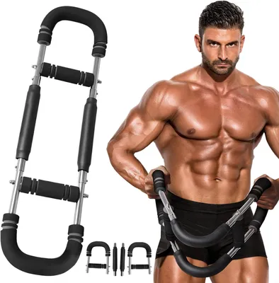 Produktbild von Twister Armtrainer, Armtrainingsgerät, Brusttrainer, Brust Trainingsgerät, Arm Brustmuskel Trainingsgeräte, Trizeps-Krafttraining, 30-40KG