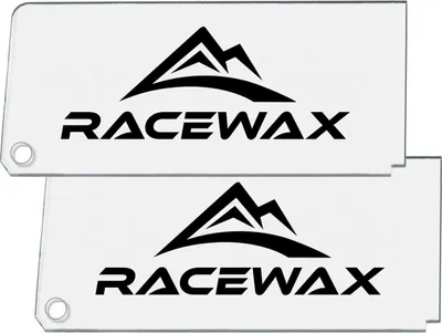 Zdjęcie produktu dla Zestaw 2 skrobaków do wosku RaceWax Plexi Ski Wax Scraper Blade 3 mm