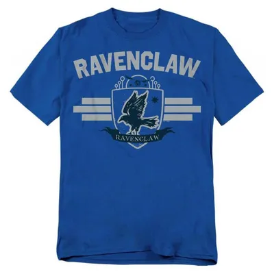 Produktbild von Harry Potter - "Ravenclaw" T-Shirt für Herren/Damen Uni, Baumwolle TV36210 (M) (Königsblau)