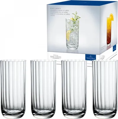 Zdjęcie produktu dla Villeroy & Boch Rose Garden Longdrinkbecher Set 4tlg. 300ml
