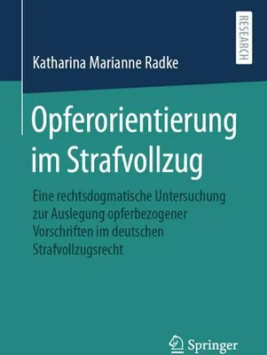 Obrázek produktu pro Opferorientierung im Strafvollzug