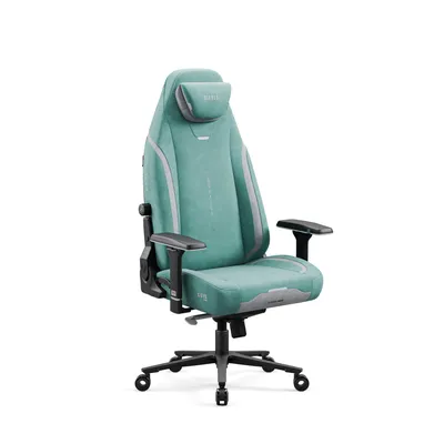 Produktbild von Diablo X.Eye Prime Gaming Stuhl mit Kühlfunktion Bürostuhl Schreibtischstuhl, Belastbar bis 140 kg, Größe Normal, Farbe Mystic Mint