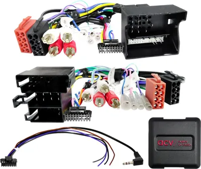 Obrázek produktu pro ACV 42xad00c Adaptér volantu pro Audi s ISO/Mini ISO/Quadlock Multilead