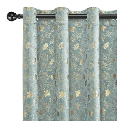 Image de Solidchoice - Ensemble de 2 rideaux occultants, 140 x 145 cm - Assombrissant et isolant thermique, idéal pour chambre et salon