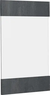 Produktbild von Küchenfront Vicco R-Line Schwarz Beton 39.6 x 59 cm Möbelfront für den Hängeglasschrank, Model 42818